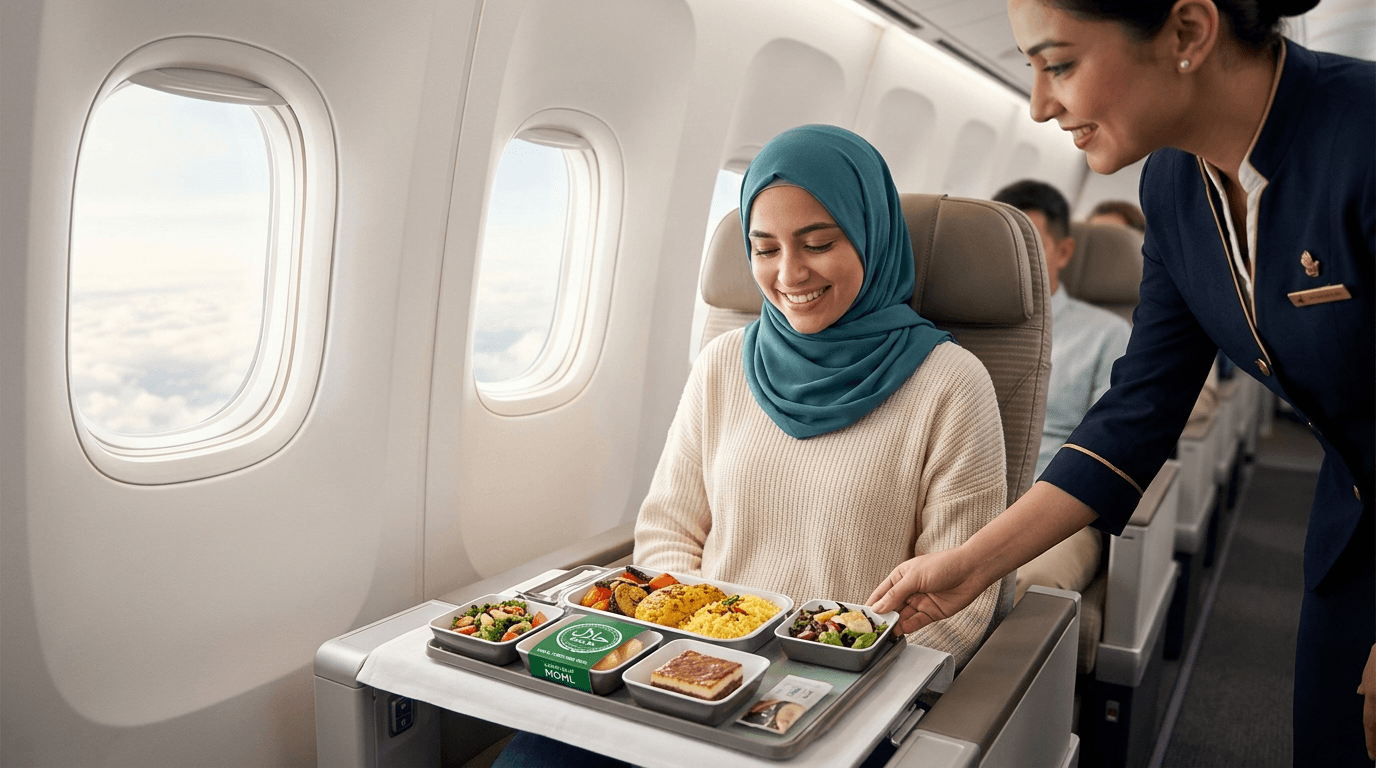 How to Request Halal Meals on Major Airlines: Deadlines, Codes & Secret Booking Tips