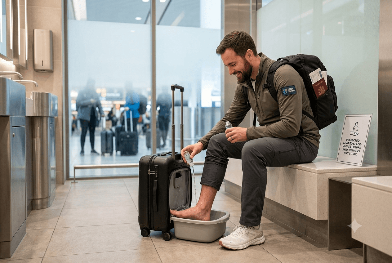 How to Perform Wudu Comfortably in Public Airport Restrooms Without Mess or Misunderstandings